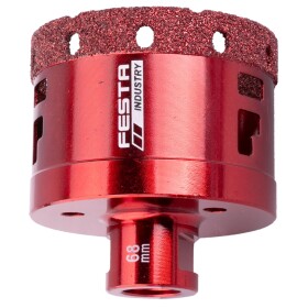 Korunka vykružovací diamantová, 68mm, M14, PROFI, FESTA INDUSTRY