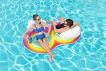 Bestway Dvojitý nafukovací kruh Bestway 186 x 116 cm duhový