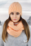 Kamea Hat&Scarf Peach OS