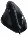 Adesso iMouse E7 černá / drátová vertikální ergonomická myš / pro leváky / 6400DPI / 6 tlačítek / USB / 1.8m (iMouse E7)