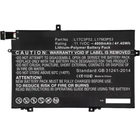 CoreParts Baterie pro notebook Lenovo ThinkPad L480 černá / Baterie pro notebook / Li-Ion / 210g (MBXLE-BA0130)