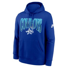 Nike Pánská mikina Dallas Cowboys NFL Throwback Full Blitz Club Hoodie Velikost: L
