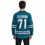 Fanatics Pánský dres San Jose Sharks NHL Macklin Celebrini #71 Breakaway Alternate Jersey Velikost: XL, Distribuce: USA