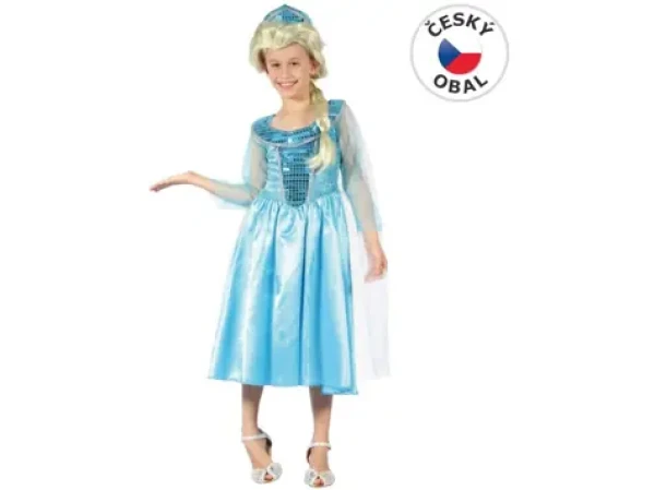 Made 86064 - Kostým na karneval - Ledová princezna 120-130cm