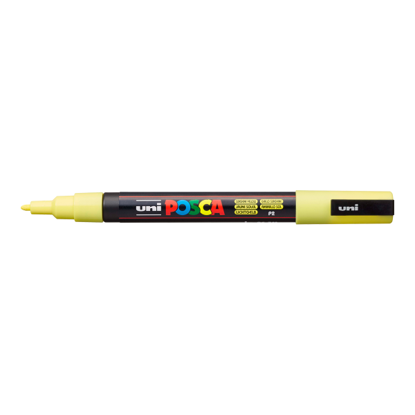 Posca popisovač PC-3M, mm, pastelově žlutá