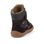 Chlapecké zimní barefoot boty TEX WINTER Dark Blue Froddo G3160247 - 25