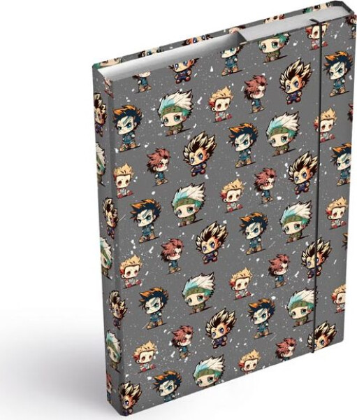 Desky na sešity box A4 Anime Mascots