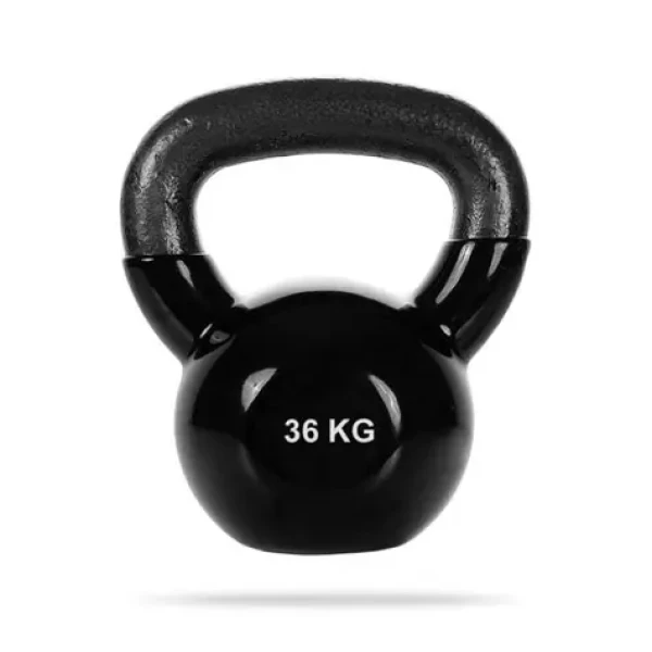 Kettlebell černý - GymBeam (černá) (51190-12-36kg)