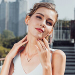 ELENYS Royal Fashion náhrdelník Exclusive Rose Gold