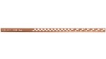 REA - Spádová lišta sprchové vaničky 100cm Brush Copper vlevo REA-K9490