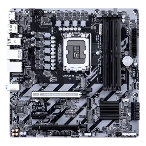 GIGABYTE Q870M D3H / Základní deska / Intel Q870 / LGA 1851 / 4x DDR5 / 2x M.2 / mATX (Q870M D3H)