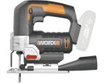 WORX WX543.9 / Aku Přímočará pila / 20V / zdvih 24 mm / až 2600 zdvihů-min / Řezná hloubka 80 mm / bez Aku (WX543.9)