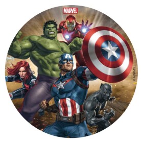 Dortisimo Dekora jedlý obrázek na hmotě Avengers