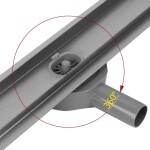 REA - Odtokový žlab Neox pro Titan 90 REA-G9154