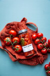 Nicolas Vahé Loupaná rajčata s bazalkou 530 g, červená barva, sklo