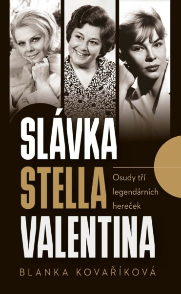 Slávka, Stella, Valentina - Osudy tří legendárních hereček - Blanka Kovaříková