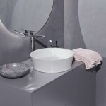 IDEAL STANDARD - Ipalyss Umyvadlo na desku, průměr 40 cm, bez přepadu, bílá E139801