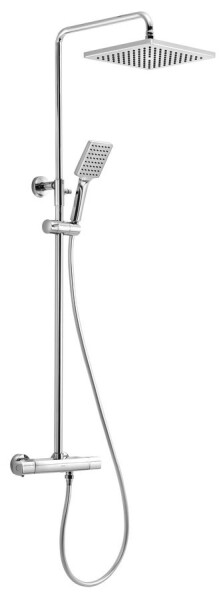 SAPHO - Sprchový sloup s termostatickou baterií, chrom KJ139