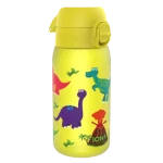 Ion8 Leak Proof Dětská láhev Dinosaur žlutá 350 ml (619098089813)