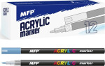 Akrylový popisovač 1 mm - tyrkysový