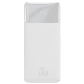 Baseus Bipow Powerbank 30000mAh bílá / 20W / 2x USB-A / 1x USB-C (PPBD050402)