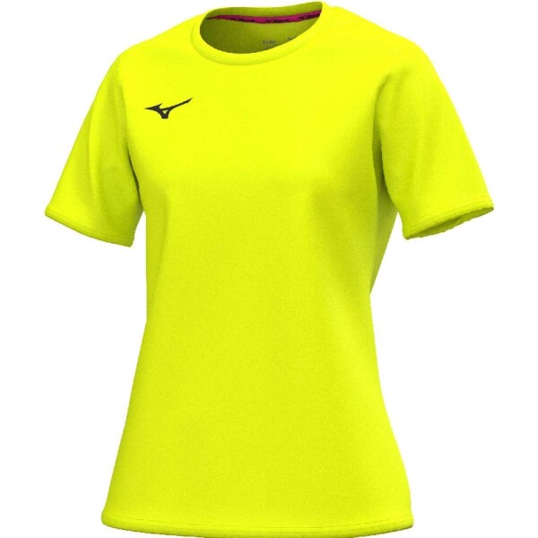 Mizuno Mizuno Training Tee (W) Yellow Fluo - Tréninkové tričko Mizuno Training Tee 32EAB76544 Velikost textilu: M