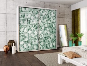 FRONTI Šatní skříň PENELOPA 205 Dolary 6932