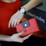 Extravagantní dámská peněženka VUCH Tali Tammy Zephie, červená