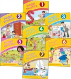Finger Phonics set of books 1–7 - Lloyd, Sue; Wernham, Sara