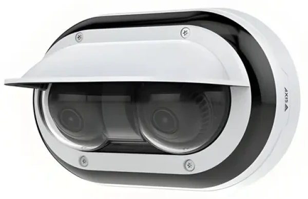 AXIS P4708-PLVE / Venkovní panoramatická IP kamera / kopule / 2x 8 Mpx / Antivandal / Den a noc (02944-001)