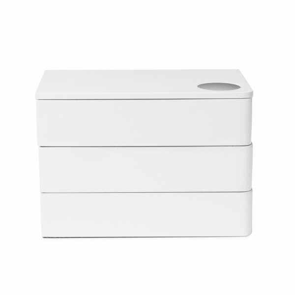 Umbra Šperkovnice Spindle, bílá