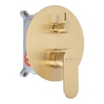 REA - Podomítková sprchová sada Drop Brush Copper + BOX REA-P9671