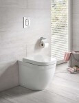 GROHE - Euro Ceramic Závěsné WC se sedátkem softclose, rimless, Triple Vortex, alpská bílá 39554000