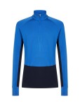 ICEBREAKER Mens Merino 260 ZoneKnit LS Half Zip, Midnight Navy/Lazurite/Cb (vzorek) velikost: M