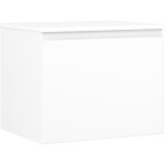 MEXEN/S - Orio koupelnová skříňka pod umyvadlo 60 cm s deskou, 1 šuplík, bílá mat 91A10-06047-1-BFC01
