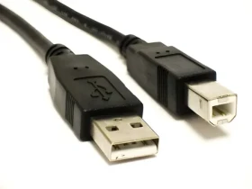 Sharkoon USB-A - USB-B 2.0 černá / Kabel / 1 m (4044951015252)