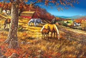 COBBLE HILL Puzzle Setkání na svahu