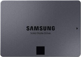 SAMSUNG 870 QVO 8TB / SSD / 2.5 SATA III / MLC / R: 560 MBps / W: 530 MBps / IOPS: 98K 88K / MTBF 1.5mh / 3y (MZ-77Q4T0BW)