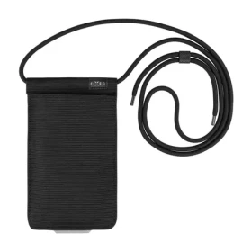 FIXED Taštička přes rameno s kapsou Camino Sling pro mobilní telefony do 7" černá (FIXCA-S-BK)