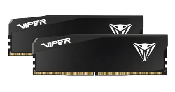 Patriot Viper Elite 5 Ultra 32GB (2x16GB) 6000MHz černá / DIMM / DDR5 / CL28 / On-Die ECC / Unbuffered / 1.4V (VEU532G6028K)