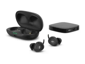 Sennheiser TV Clear Set / bezdrátová sluchátka do uší / nabíjecí pouzdro / vysílač / USB-C (119-3011-0610)