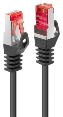 Lindy černá / Patch kabel / Cat 6 S/FTP / RJ45-RJ45 / 3 m (47375)