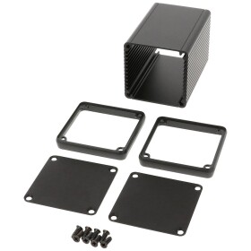 Hammond Electronics 1455CS801BK univerzální pouzdro 80 x 54 x 54 hliník extrudovaný černá 1 ks
