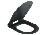 RAVAK - Vita WC sedátko, Slim, SoftClose, černá X01862