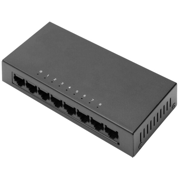 Digitus DN-80069 síťový switch RJ45, 8 portů, 10 / 100 MBit/s
