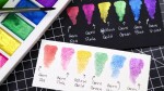 Kuretake Gansai Tambi Gem Colors - Metalické akvarelové barvy sada 6 ks