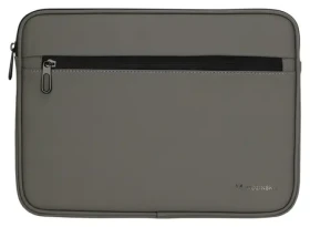 Wozinsky WPL-15 šedá / Pouzdro pro notebook / 15,6" / kovový zip