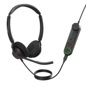 Jabra Engage 50 II Link černá / Sluchátka / mikrofon / USB-A / UC Stereo (5099-299-2219)