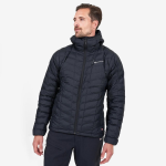 Pánská izolační bunda s kapucí Montane Icarus Jacket black XXL