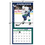 JF Turner Kalendář Vancouver Canucks NHL 2026 Wall Calendar